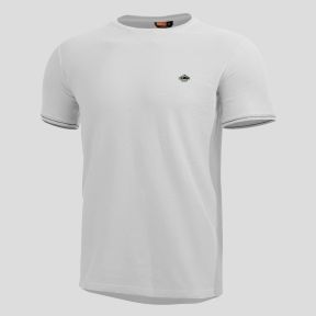T-Shirt Levantes Rundhalsausschnitt mit Biesen - Weiß - Pentagon
