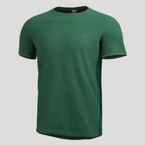 T-Shirt Levantes Rundhalsausschnitt mit Biesen - Vert Springbok - Pentagon