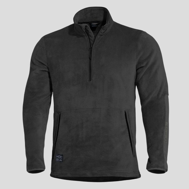 Veste polaire Grizzly 1/2 zip - Noir - Pentagon