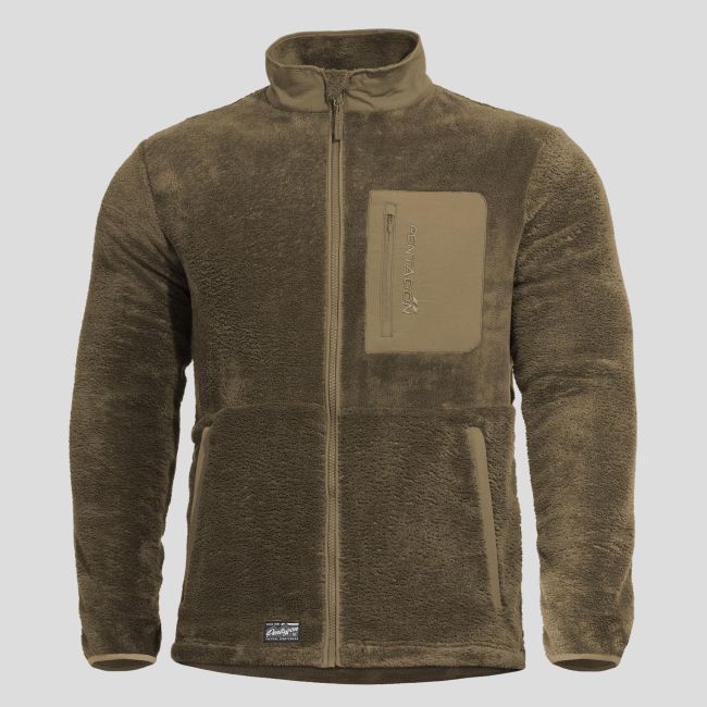 Grizzly full zip Sweater Coyote - Pentagon