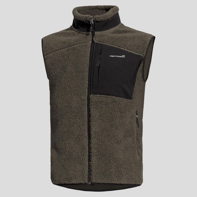 Veste polaire sans manches Summit Sherpa - RAL7013 - Pentagon