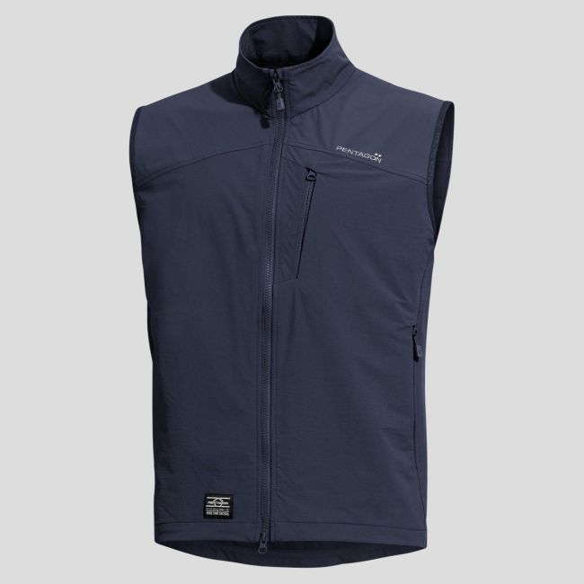 Mouwloos Softshell Elite jack - Nachtblauw - Pentagon