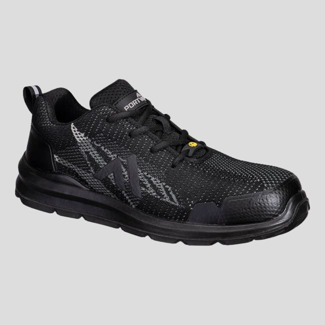 Chaussures de sécurité composite S1PS ESD SR FO - Noir - Portwest
