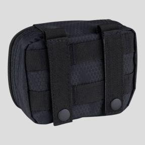 Poche de rangement transparente Molle 15x12cm - Noir - 101 Inc