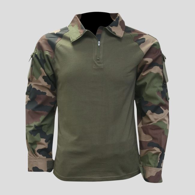 Bojowa koszula UBAS z bawełny - Oliwkowa Zieleń/Camo CE - OPEX