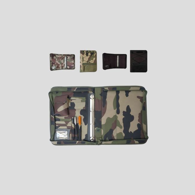 Classeur militaire A4 en polyester - Camo CE - OPEX