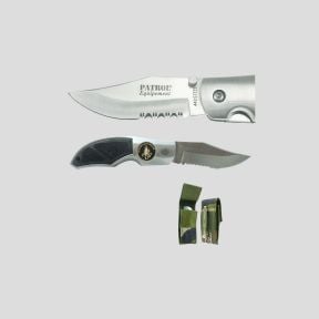 Couteau Rangers (lame 8,5cm) avec badge Légion Étrangère et étui - Camo CE - OPEX