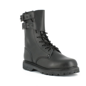 Botas militares de couro - Preto - CityGuard