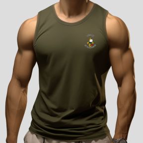 Cooldry Trägershirt Siebdruck Légion Étrangère - Oliv Grün - OPEX