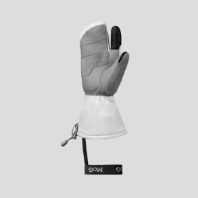 Moufle 3 doigts Frosttac (froid extrême) - Blanc - MOG
