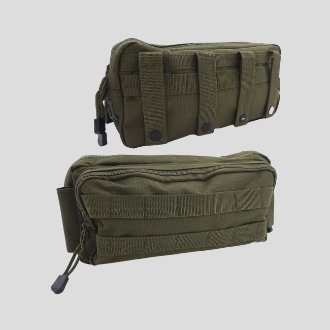 Pochette ripstop Molle 30x15cm - Vert Olive - OPEX