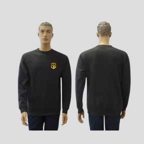 Siebgedrucktes Sweatshirt Troupes de Marine - Schwarz - OPEX