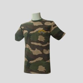 T-shirt brodé Troupes Aéroportées - Camo CE - OPEX