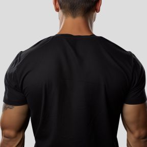 T-shirt brodé Troupes Aéroportées - Noir - OPEX