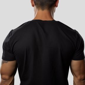 T-shirt brodé Troupes Aéroportées - Noir - OPEX