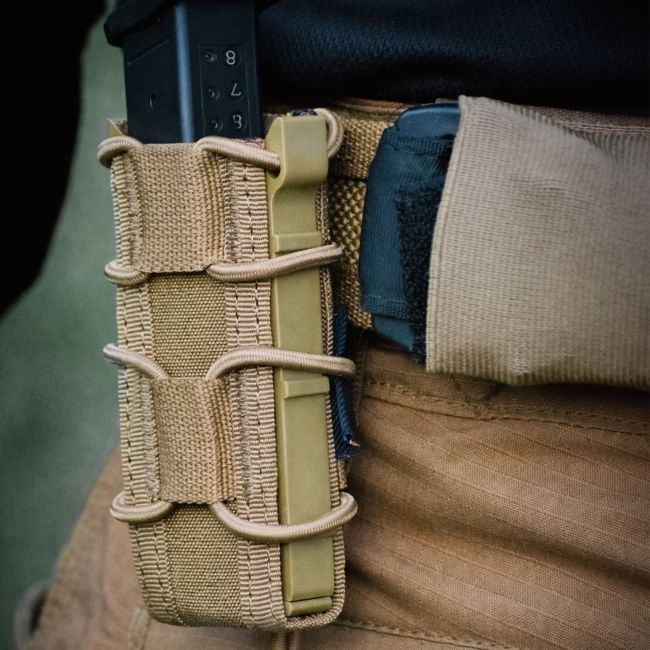Condor Single Magazine Pouch for Pistols - Coyote - Trix Tactical