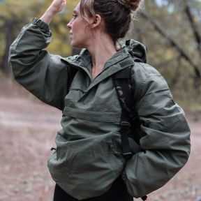 Wiatrówka Windbreaker oliwkowa zieleń - Brandit