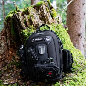 Sac à dos d'intervention MATT Full black noir - Dimatex