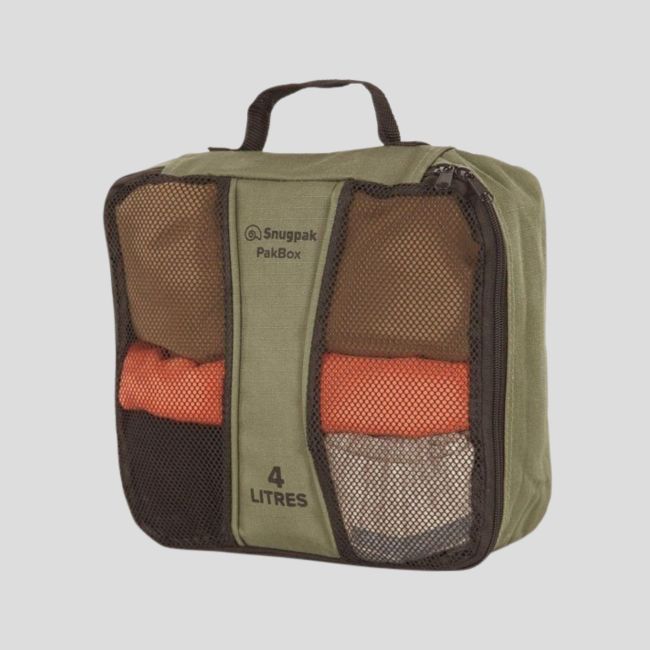Mesh-Aufbewahrungstasche PakBox 4L - Olivgrün - Snugpak
