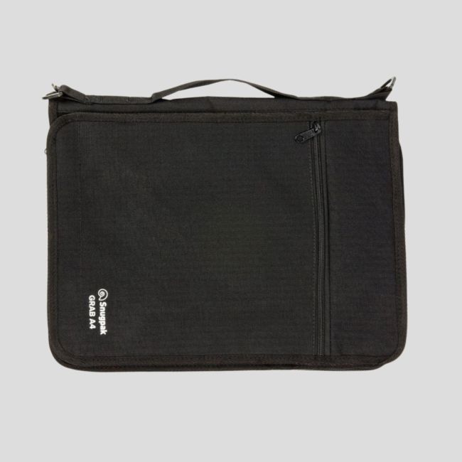 Teczka na dokumenty Grab A4 - Czarna - Snugpak
