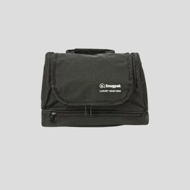 Necessaire de toilette Luxury com gancho e espelho - Preto - Snugpak