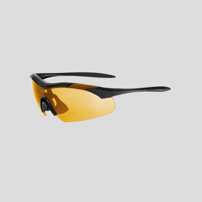 Lunettes de protection balistique Vapor (kit 3 verres Gris/Incolore/Rouillé) - Noir - Wiley X