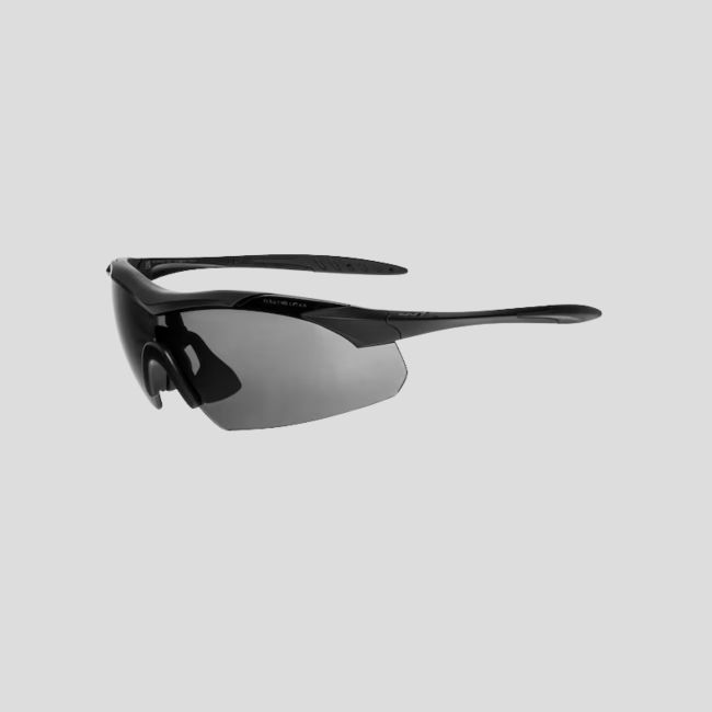 Lunettes de protection balistique Vapor (kit 3 verres Gris/Incolore/Rouillé) - Noir - Wiley X