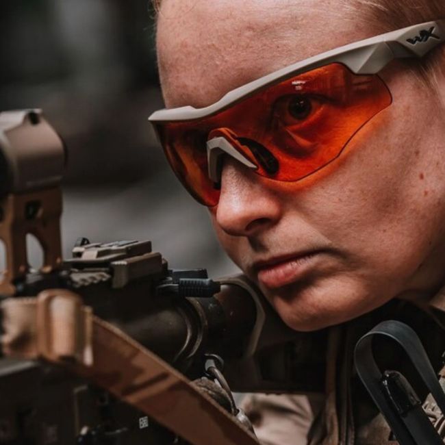 Ballistische Schutzbrille Rogue Comm (3-Gläser-Set Grau/Klar/Rostbraun) - Tan - Wiley X