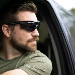Gafas de protección balística Rogue Comm (kit de 3 pantallas Ahumada/Transparente/Naranja) - Negro - Wiley X
