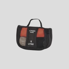 Mesh opbergzakje PakBox 1L - Zwart - Snugpak