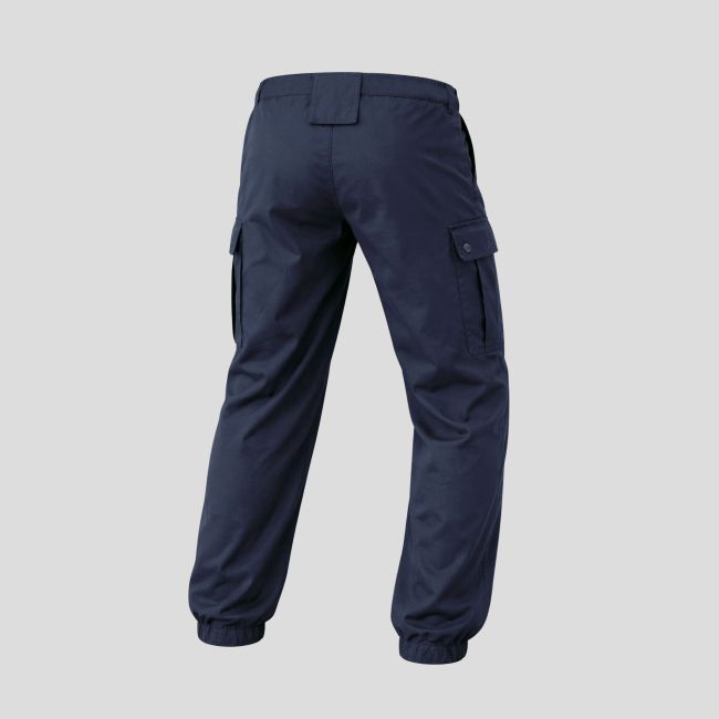 Calças com bolsos laterais foscas de Segurança - Azul Marinho - Patrol Equipement
