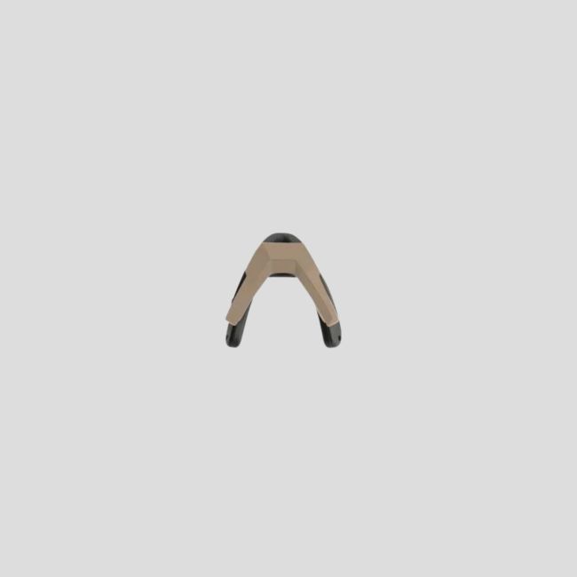 Pont de nez de remplacement pour lunettes Saber Advanced - Tan - Wiley X