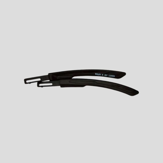 Vervangingstemples voor Saber Advanced bril - Zwart - Wiley X
