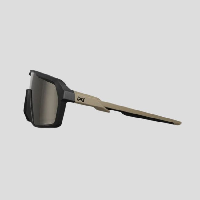 Citadel ballistische veiligheidsbril (Captivate™ wolfraamgrijs spiegelglas) - Zwart/Tan - Wiley X