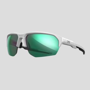 Óculos de sol Jakl (vidros Captivate™ polarizados e espelhos Verdes) - Branco - Wiley X