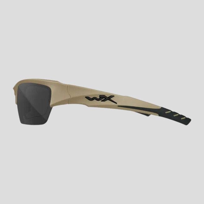 Lunettes de protection balistique Valor (kit 3 verres Gris/Incolores/Rouillés) - Tan - Wiley X