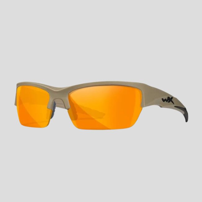 Ballistische Schutzbrille Valor (Kit 3 Gläser Grau/Farblos/Rostbraun) - Tan - Wiley X
