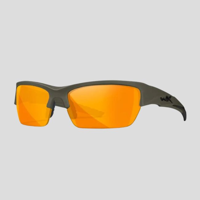 Lunettes de protection balistique Valor (kit 3 verres Gris/Incolores/Rouillés) - Vert Olive - Wiley X