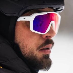 Gafas de protección balística Citadel (lente Captivate™ espejo Gris Tungsteno) - Negro/Tan - Wiley X