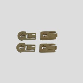 Fivelas de substituição para sistema de fixação em capacete ARC Rail para máscara Spear/Nerve - Tan - Wiley X