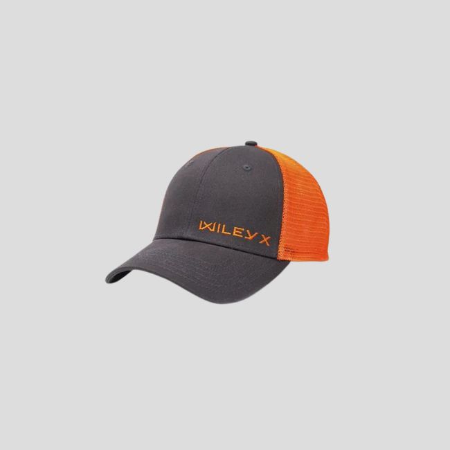 Gorra camionero - Gris oscuro/Naranja - Wiley X