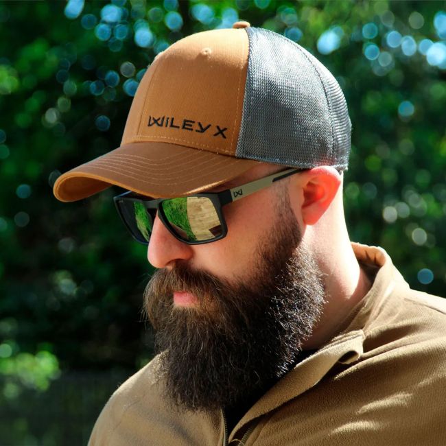 Gorra camionero - Tan/Gris - Wiley X