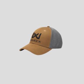 Truckercap mit Logo Schwarz - Tan/Grau - Wiley X
