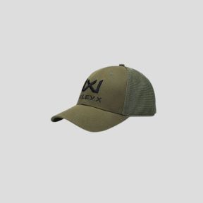 Gorra camionera con logo Negro - Verde Oliva - Wiley X