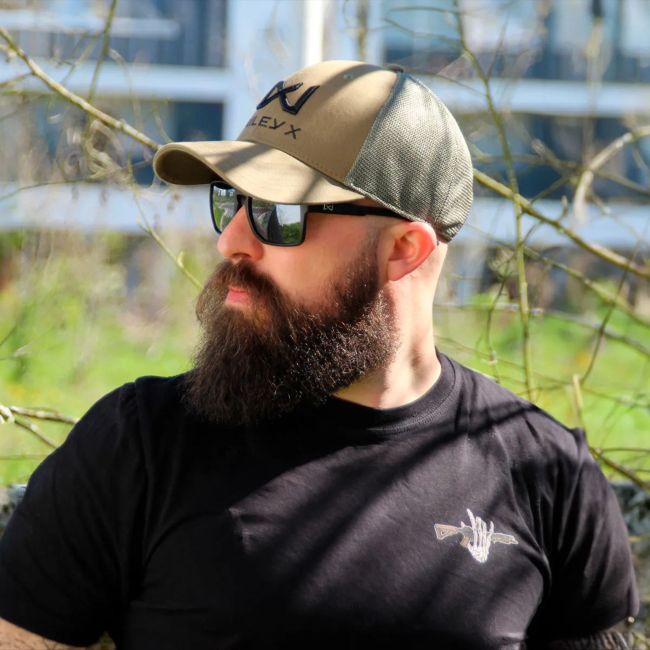 Casquette camionneur avec logo Noir - Vert Olive - Wiley X