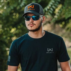 Casquette camionneur avec logo Orange - Gris Foncé/Orange - Wiley X