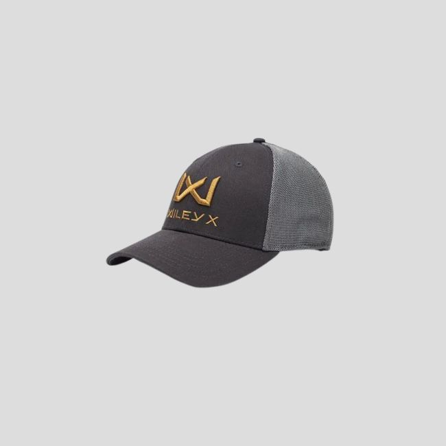 Truckercap mit Logo Tan - Dunkelgrau/Grau - Wiley X