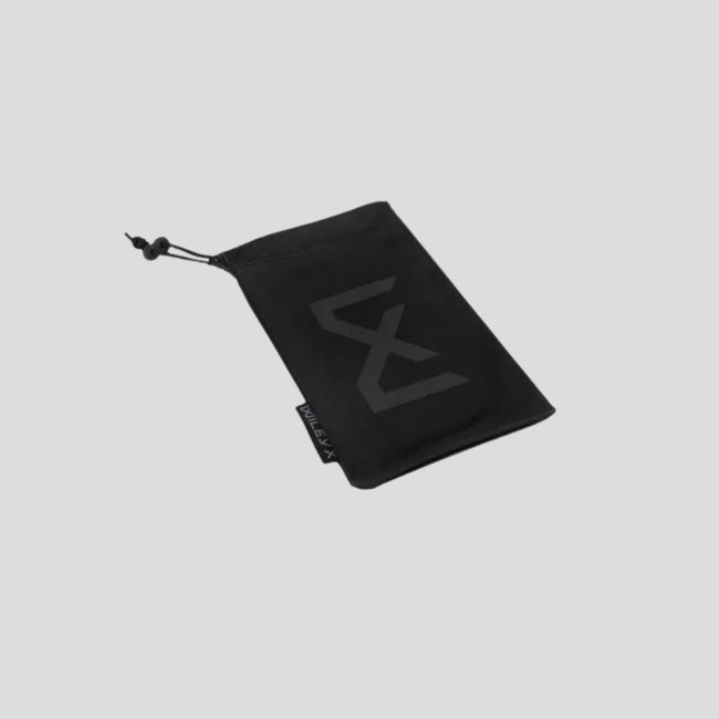 Mikrofaserbeutel für Brillen - Schwarz - Wiley X