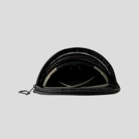 Custodia con zip semi-rigida Molle con moschettone in metallo per occhiali - Nero - Wiley X