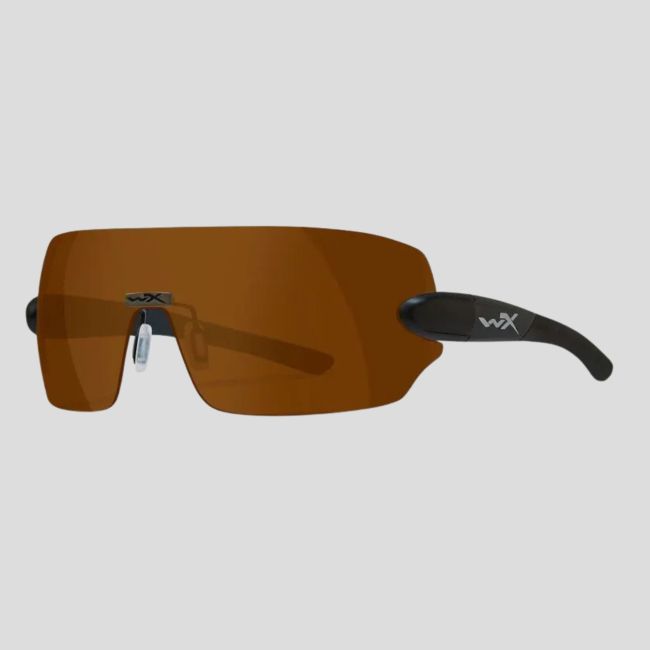 Ballistische Schutzbrille Detection (5-Gläser-Set Farblos/Gelb/Orange/Violett/Kupfer) - Schwarz - Wiley X